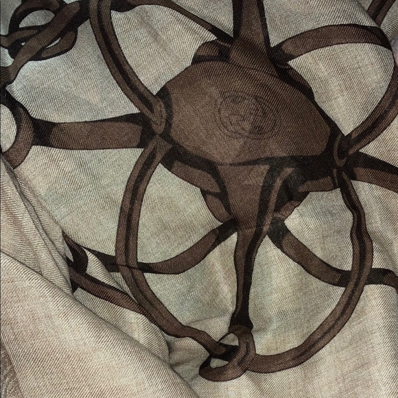 GUCCI lightweight wool scarf - Picture 6 of 6